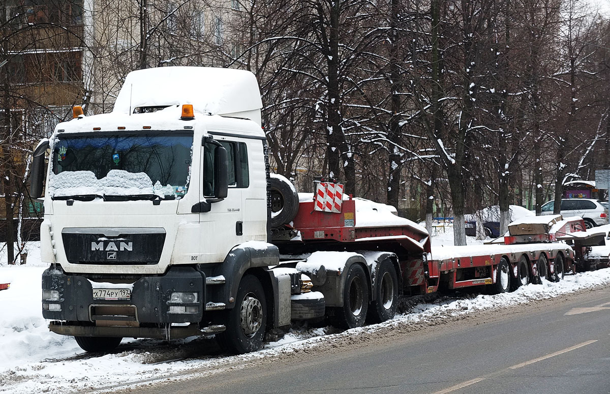 Москва, № Х 774 РУ 197 — MAN TGS 33.440
