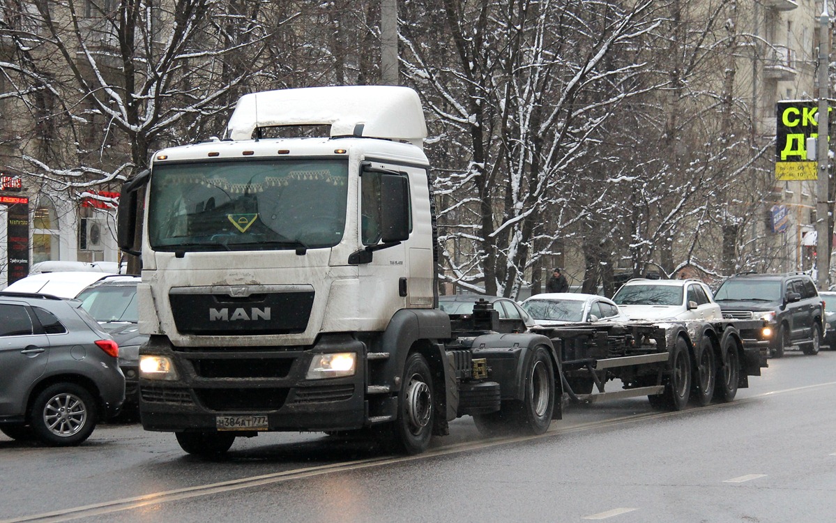 Москва, № Н 384 АТ 777 — MAN TGS 19.400