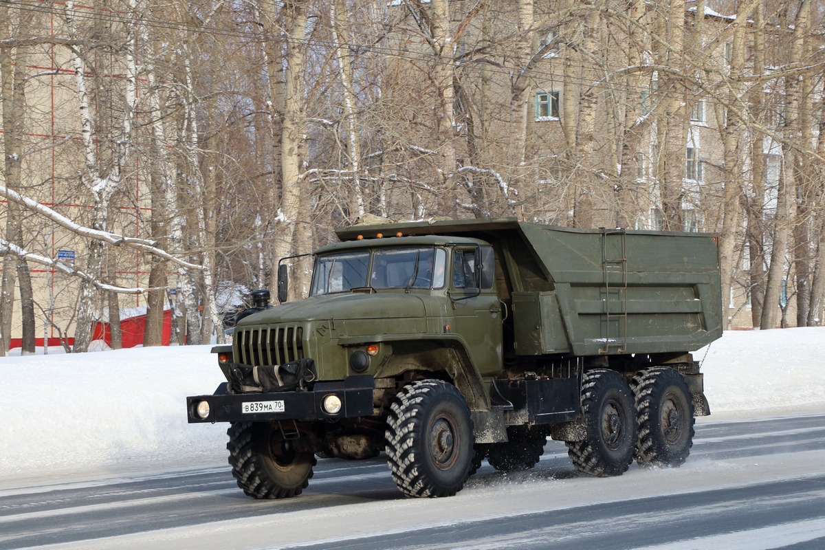 Томская область, № В 839 МА 70 — Урал-4320-31
