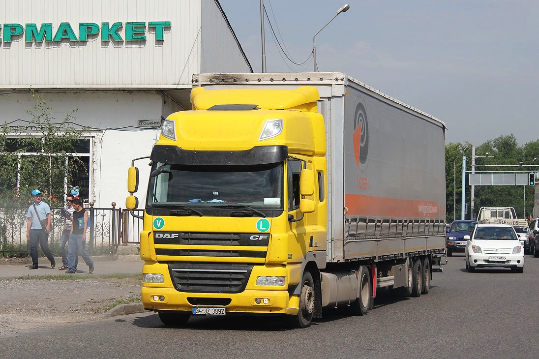 Турция, № 34 JZ 3392 — DAF CF85 FT