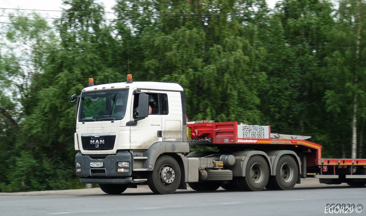 Архангельская область, № М 271 ВВ 29 — MAN TGS 33.480