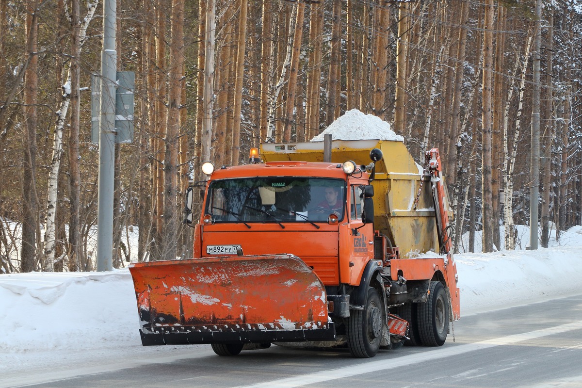 Томская область, № М 892 РУ 70 — КамАЗ-43255-A3(96)