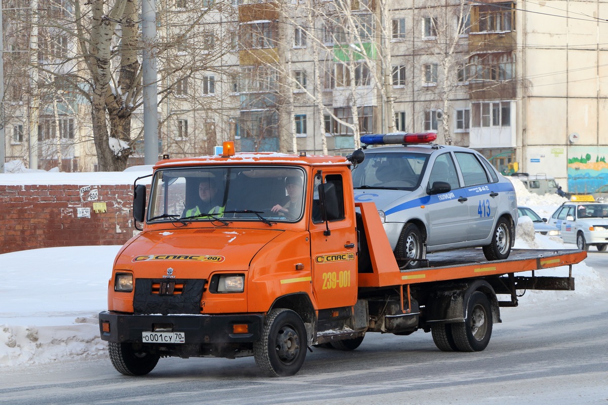 Томская область, № О 001 СУ 70 — ЗИЛ-5301БО "Бычок"