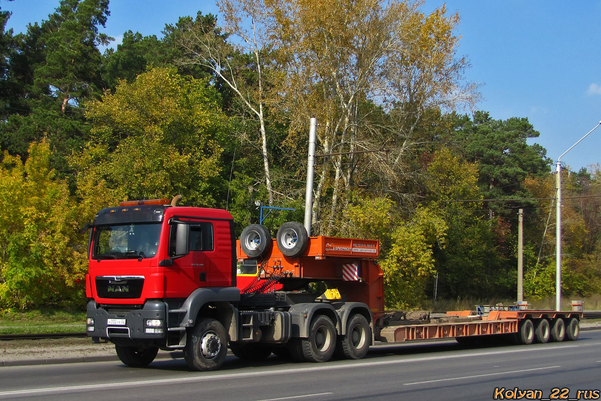 Алтайский край, № Н 332 УА 22 — MAN TGS 33.480