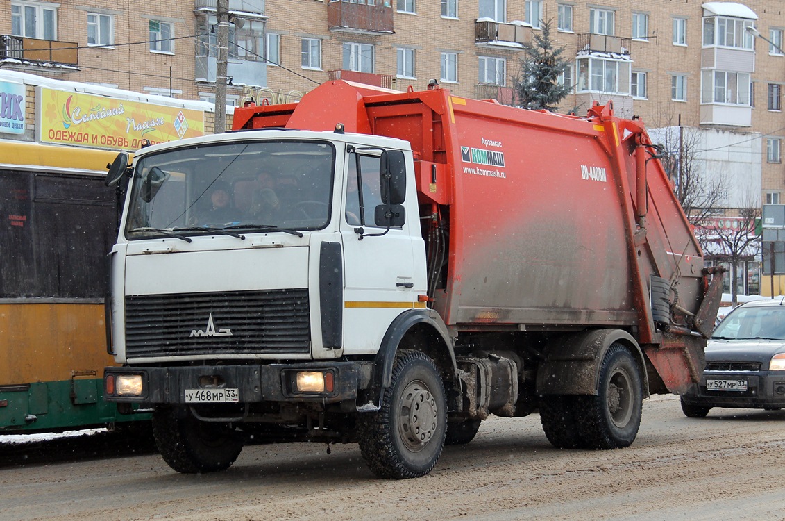 Владимирская область, № У 468 МР 33 — МАЗ-5337A2