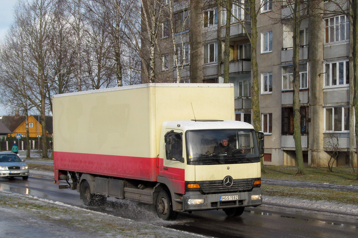 Литва, № HGS 592 — Mercedes-Benz Atego 1223