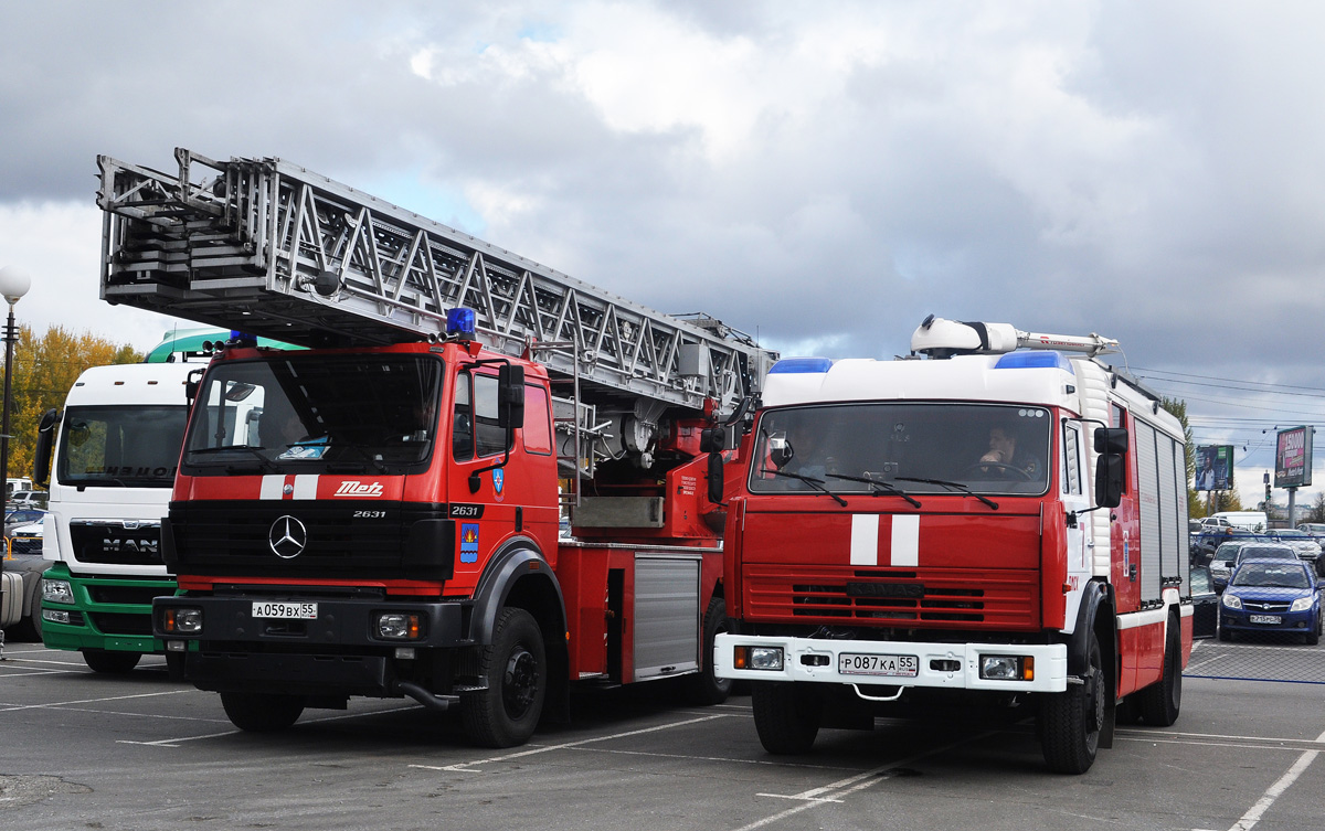 Омская область, № Р 087 КА 55 — КамАЗ-43253-A3(96)
