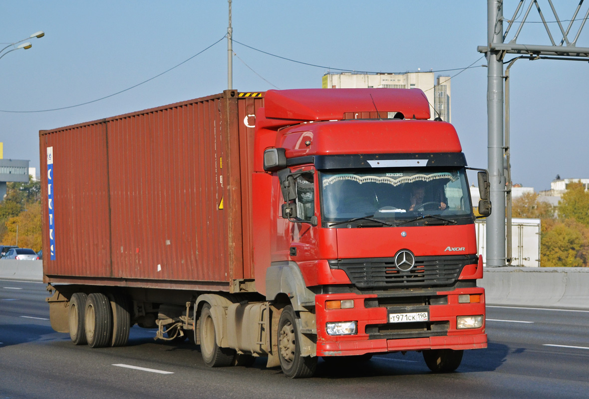 Московская область, № Т 971 СК 190 — Mercedes-Benz Axor 1840