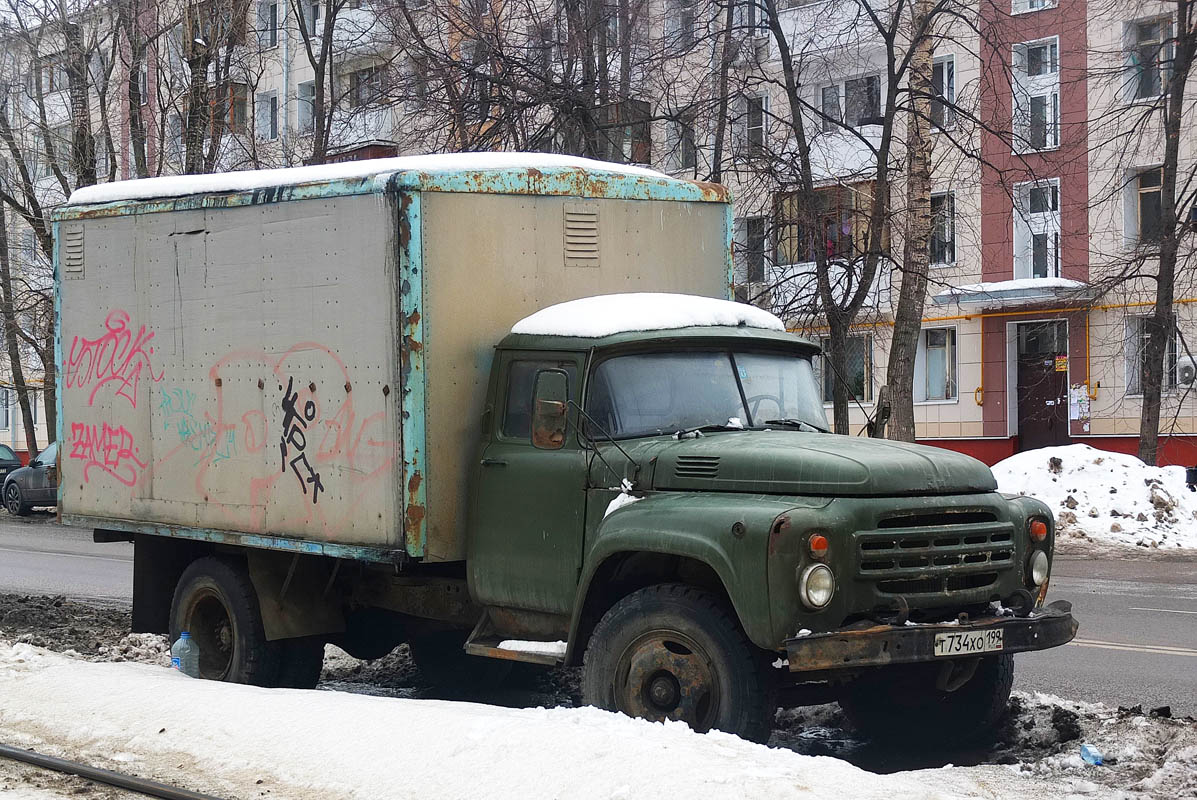 Москва, № Т 734 ХО 199 — ЗИЛ-431412