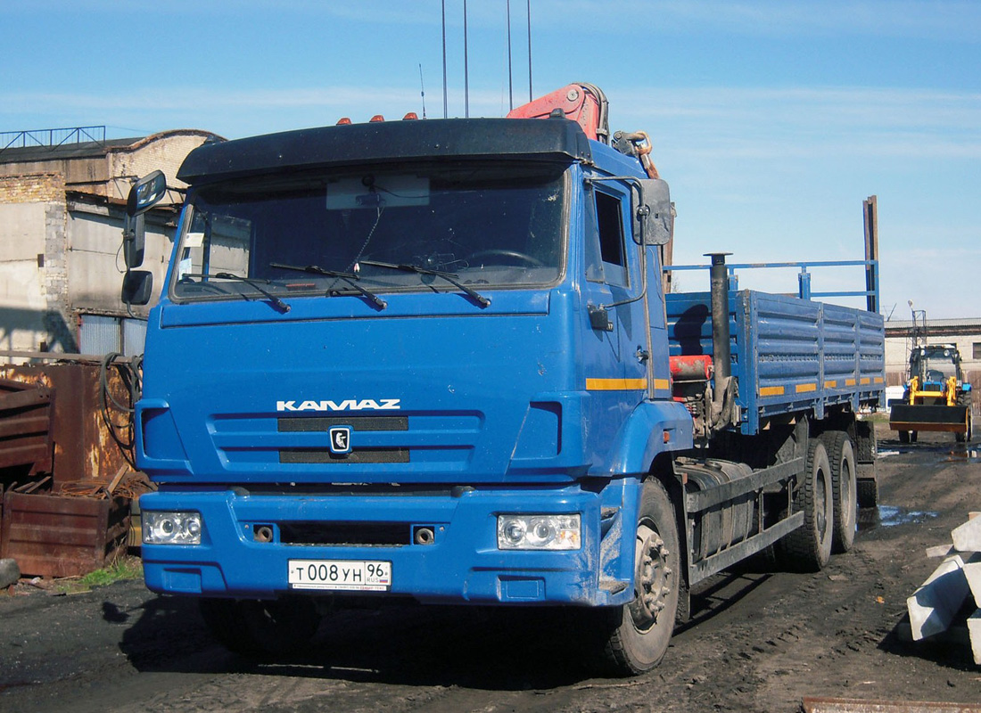 Свердловская область, № Т 008 УН 96 — КамАЗ-65117-N3(78)