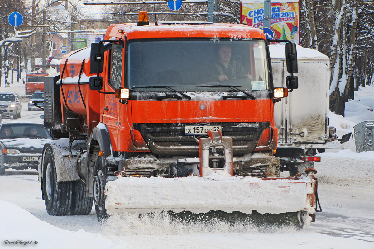 Нижегородская область, № Х 157 СС 52 — Mercedes-Benz Axor 1823