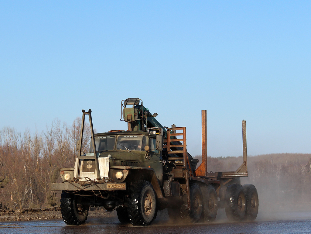 Рязанская область, № Н 582 КР 62 — Урал-4320 / 5557 (общая модель)