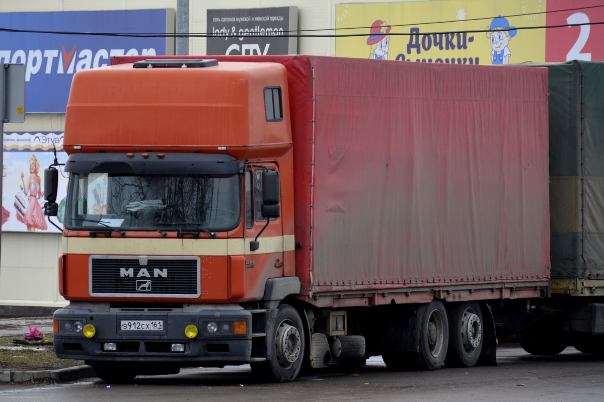 Ростовская область, № В 912 СХ 161 — MAN F2000 23.xxx (общая)