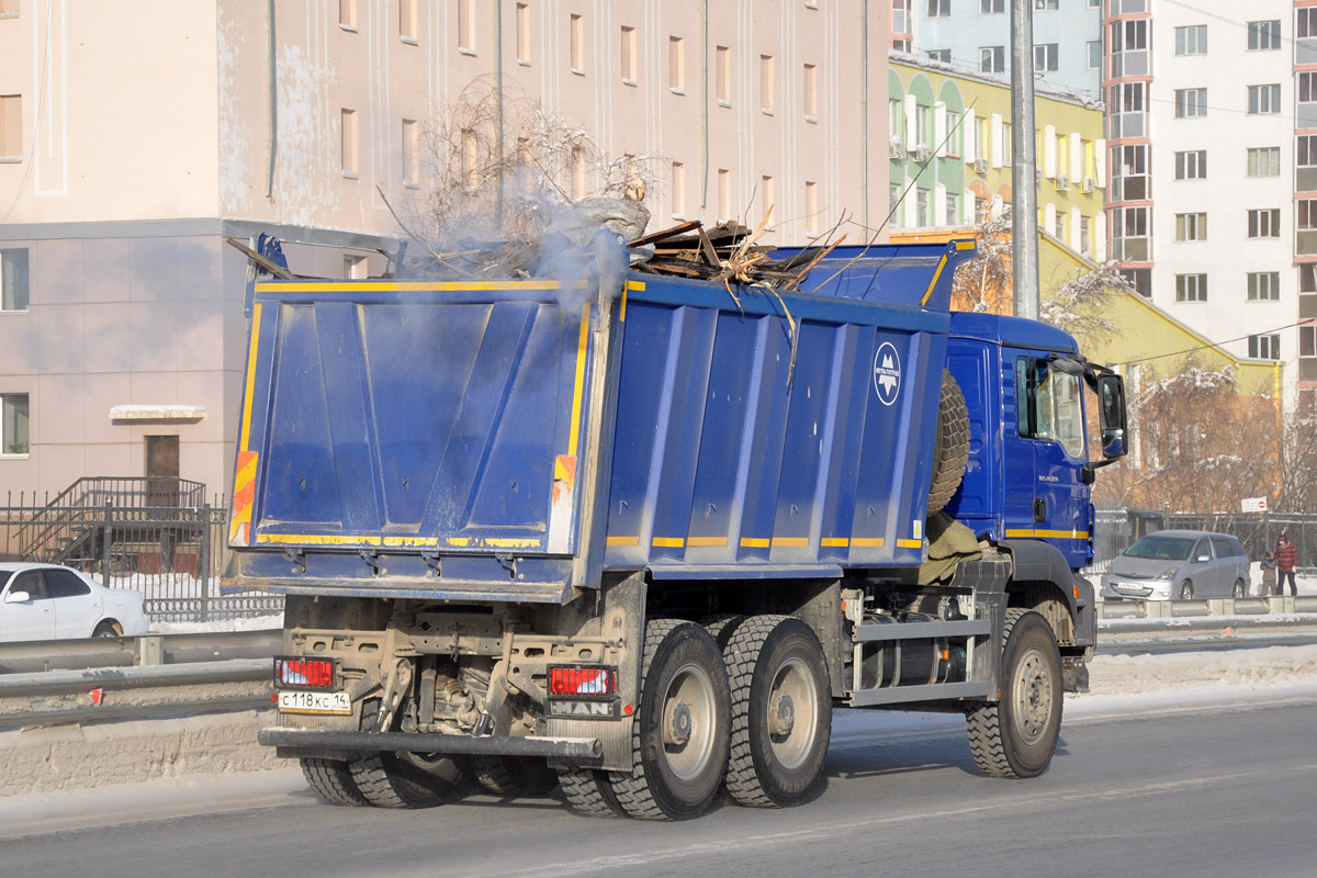 Саха (Якутия), № С 118 КС 14 — MAN TGS 40.390