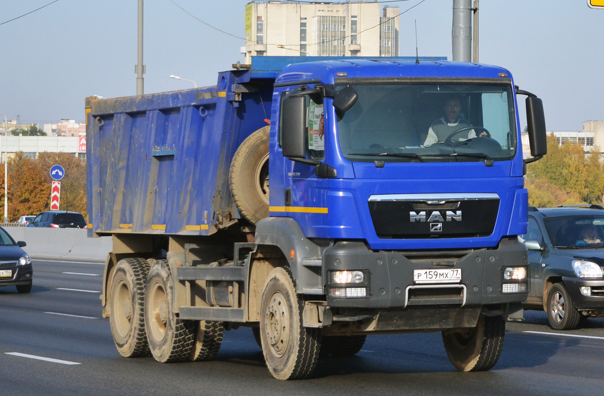 Москва, № Р 159 МХ 77 — MAN TGS 40.390