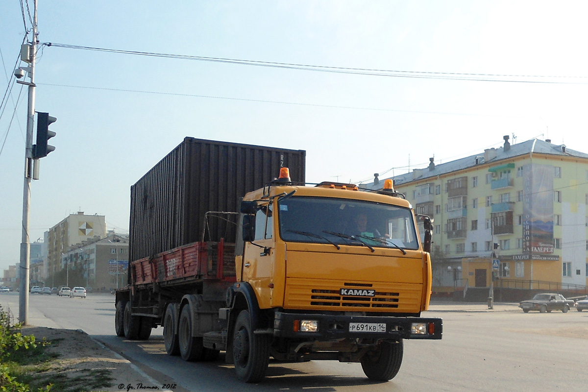 Саха (Якутия), № Р 691 КВ 14 — КамАЗ-65116-N3(78)