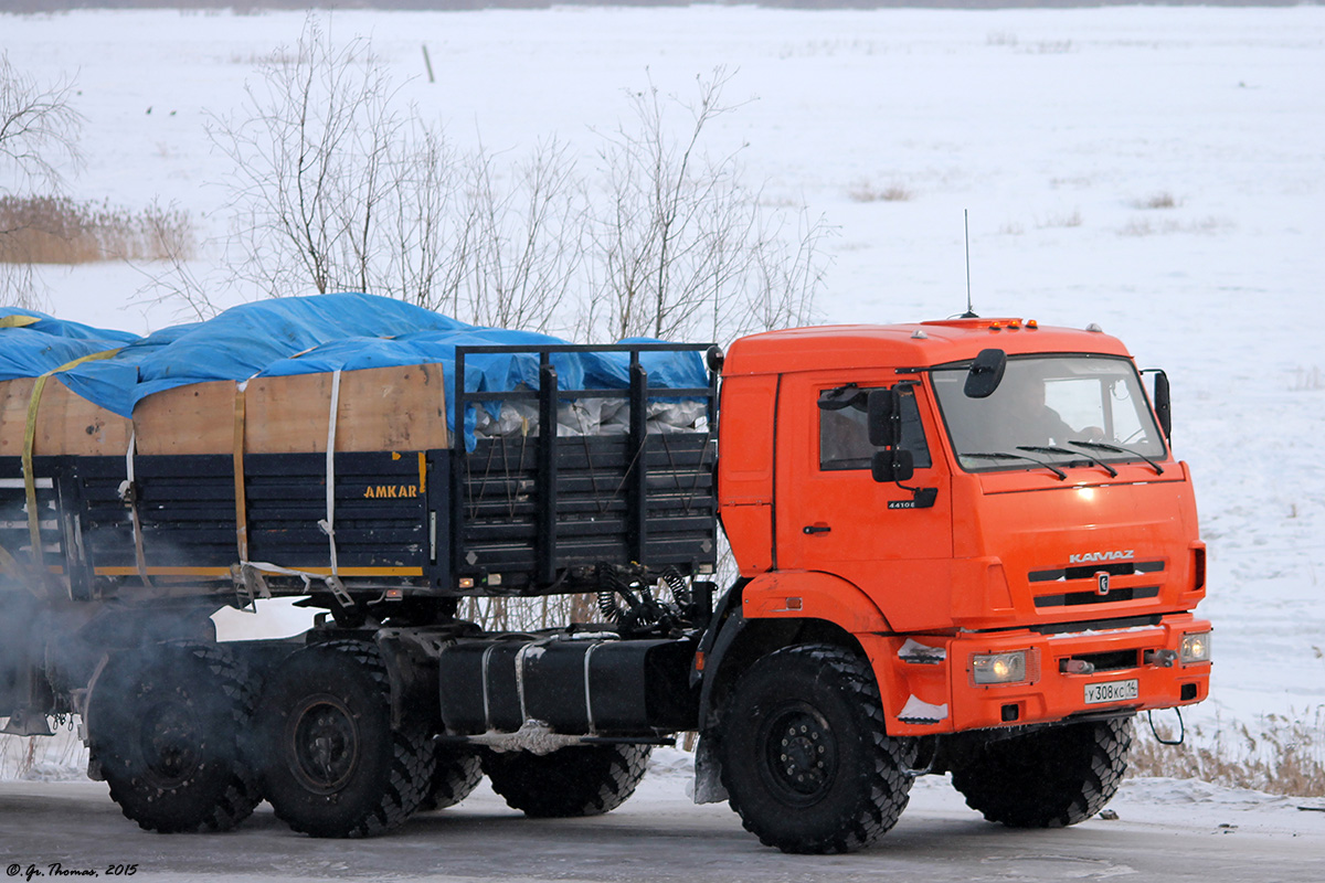 Саха (Якутия), № У 308 КС 14 — КамАЗ-44108-24 [441083]