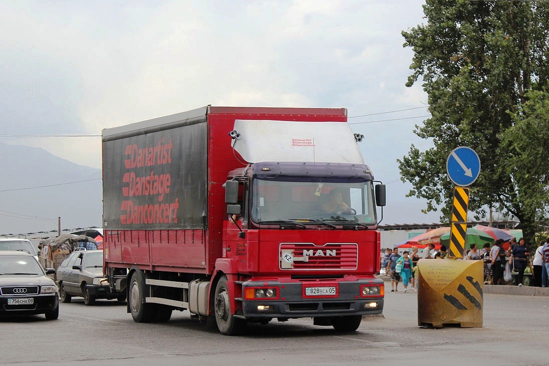 Алматинская область, № 828 BCA 05 — MAN F2000 18.xxx (общая)