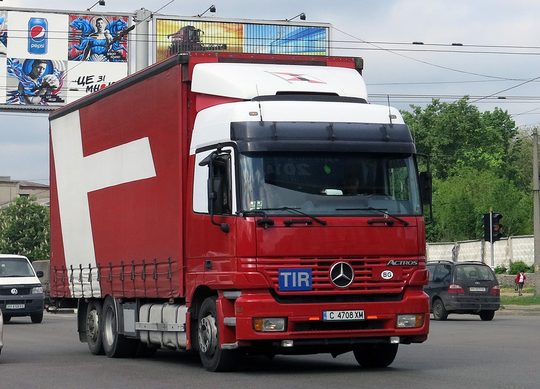 Болгария, № C 4708 XM — Mercedes-Benz Actros ('1997) 2535