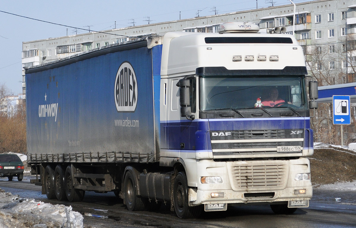 Пермский край, № Е 988 ЕС 159 — DAF XF95 FT