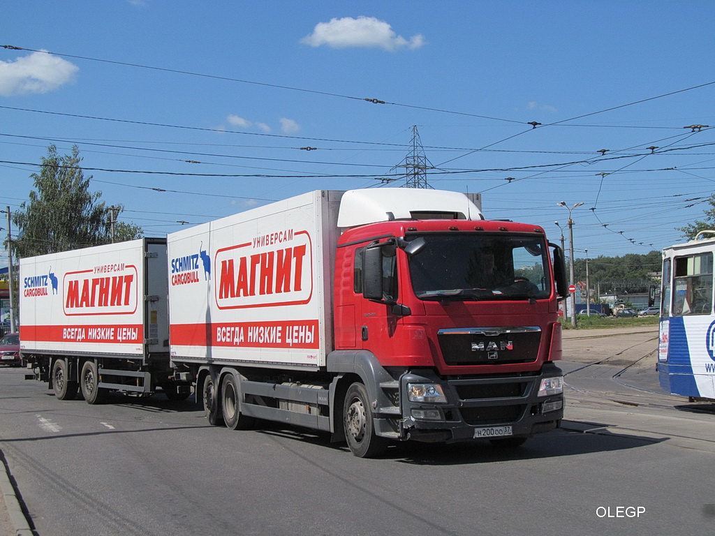 Тверская область, № Н 200 ОО 37 — MAN TGS 26.350