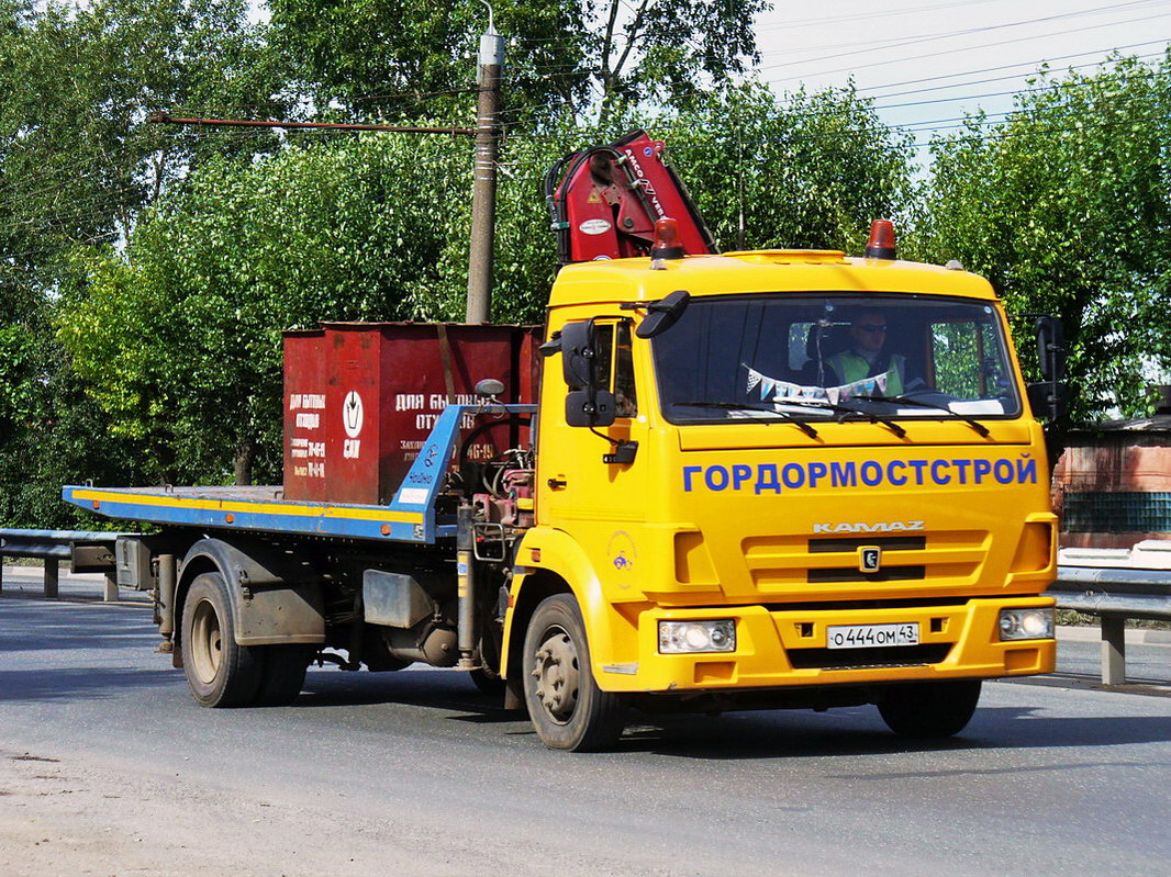 Кировская область, № О 444 ОМ 43 — КамАЗ-4308-H3(99)