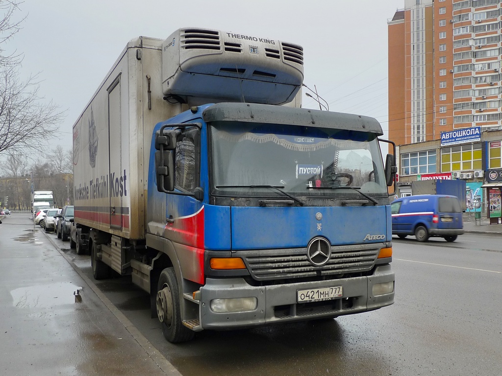 Москва, № О 421 МН 777 — Mercedes-Benz Atego 1223