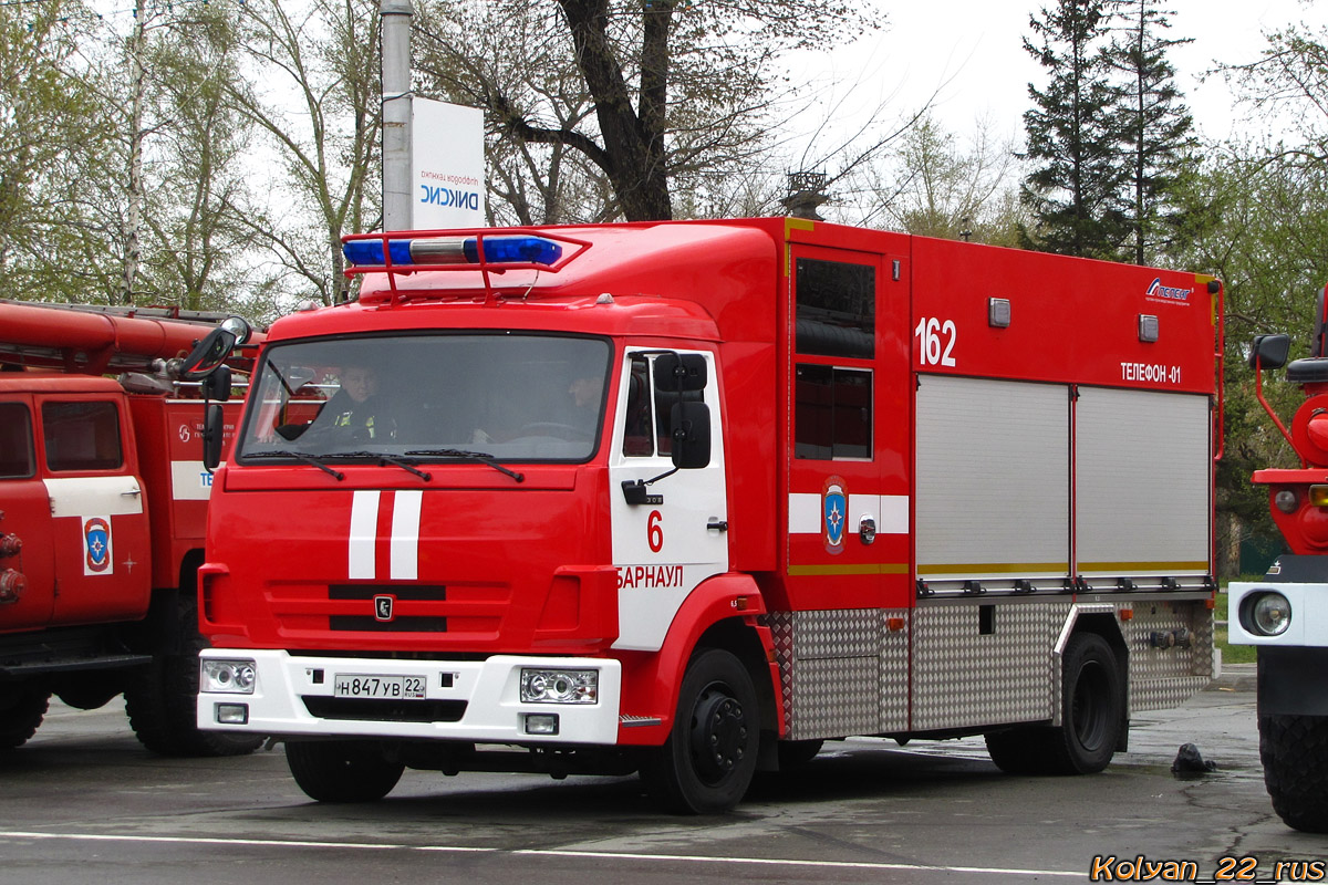 Алтайский край, № 162 — КамАЗ-4308-H3(99); Алтайский край — День пожарной охраны 2014