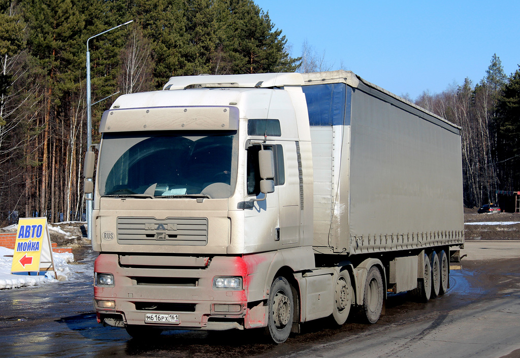 Ростовская область, № М 616 РХ 161 — MAN TGA 26.430