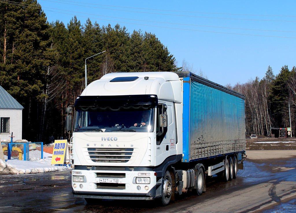 Нижегородская область, № К 327 ОА 152 — IVECO Stralis ('2002) 430