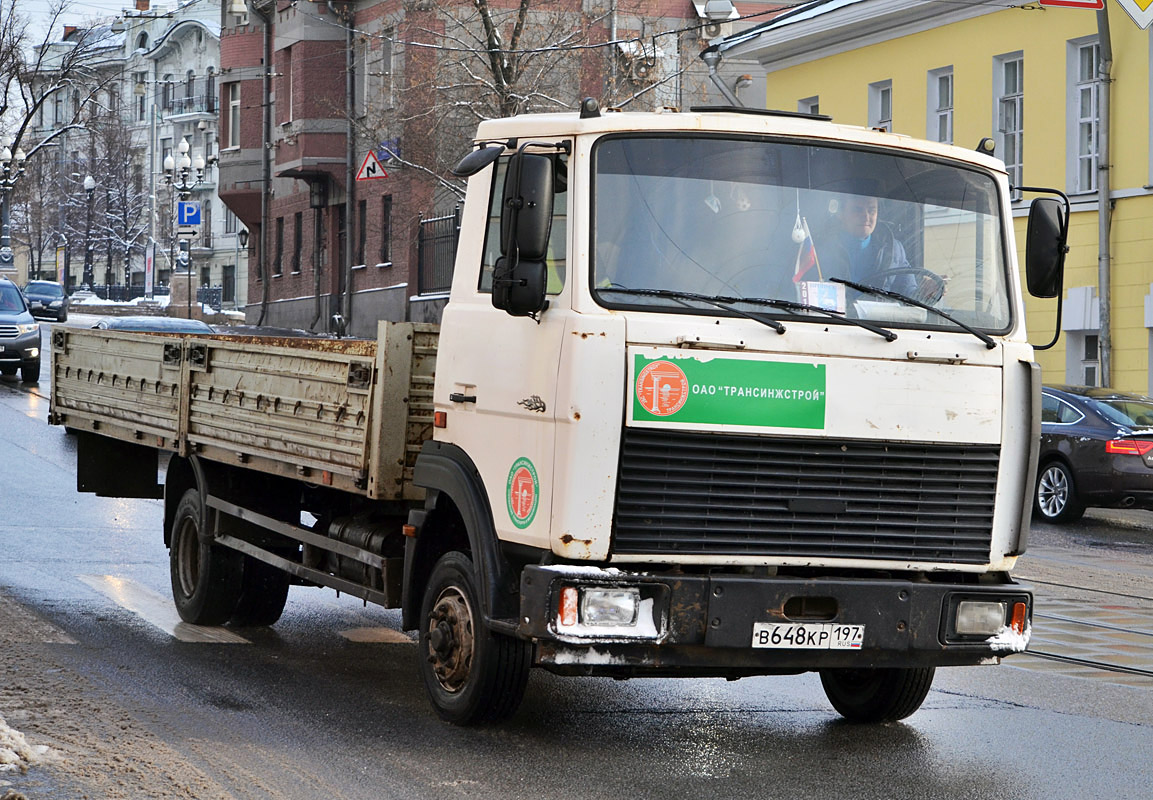 Москва, № В 648 КР 197 — МАЗ-437043