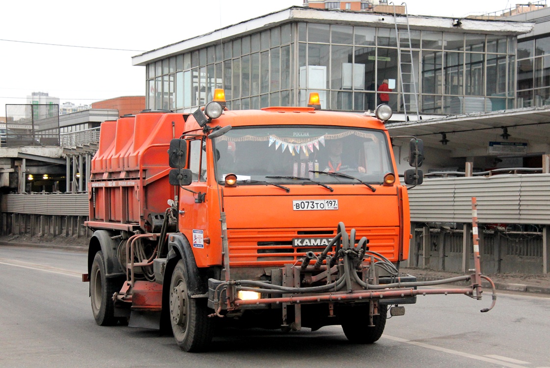 Москва, № В 073 ТО 197 — КамАЗ-43253-A3(96)