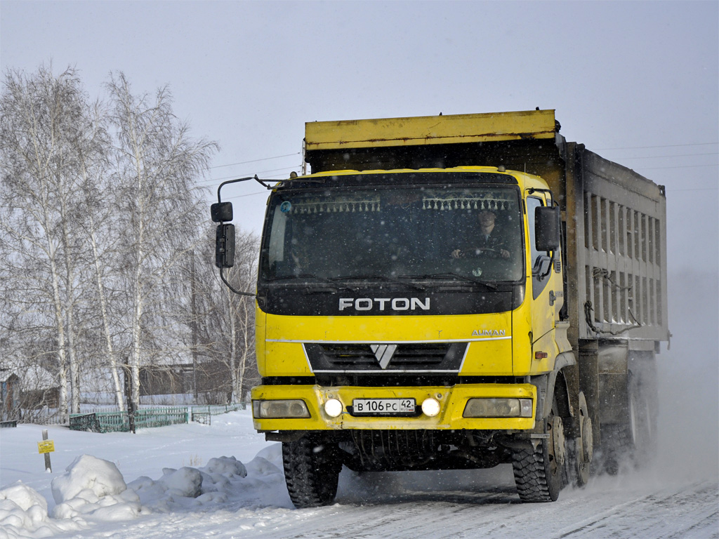 Кемеровская область, № В 106 РС 42 — Foton Auman VT (H2) (общая модель)