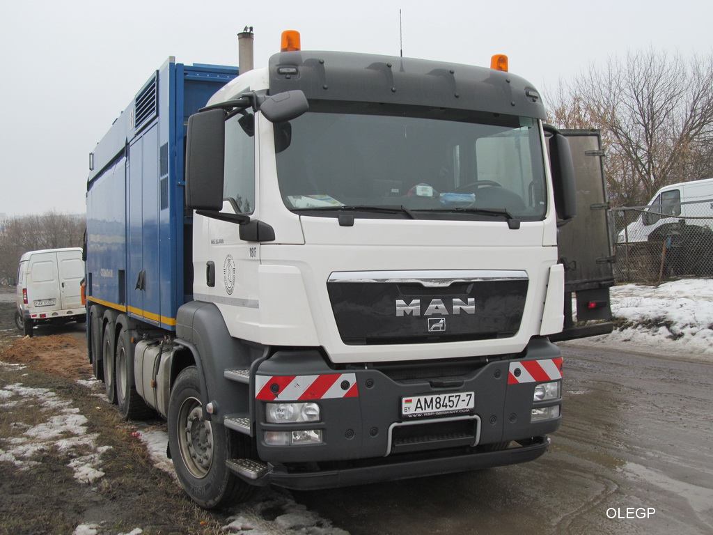 Минск, № 186 — MAN TGS 35.400