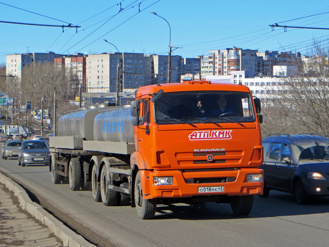 Кировская область, № О 018 НХ 43 — КамАЗ-65115-D3(97)