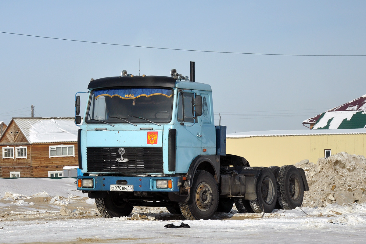 Саха (Якутия), № Х 970 ВМ 14 — МАЗ-64229