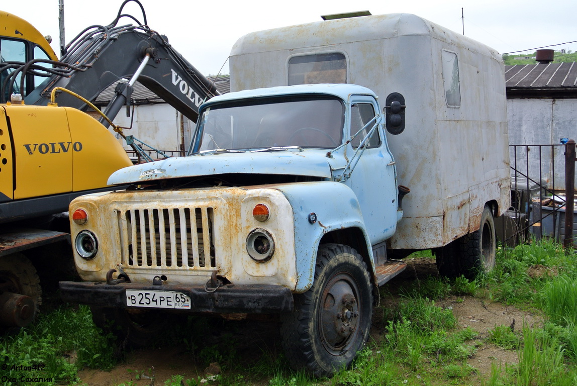 Сахалинская область, № В 254 РЕ 65 — ГАЗ-53-27