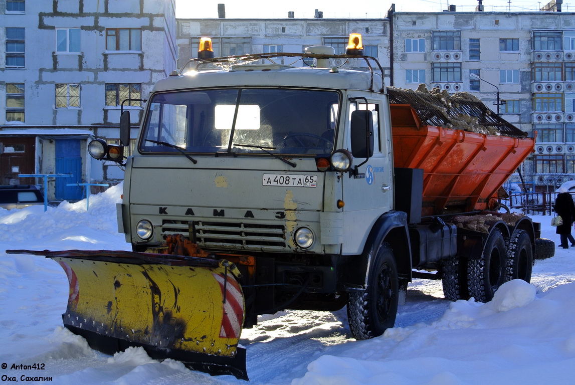 Сахалинская область, № А 408 ТА 65 — КамАЗ-53213