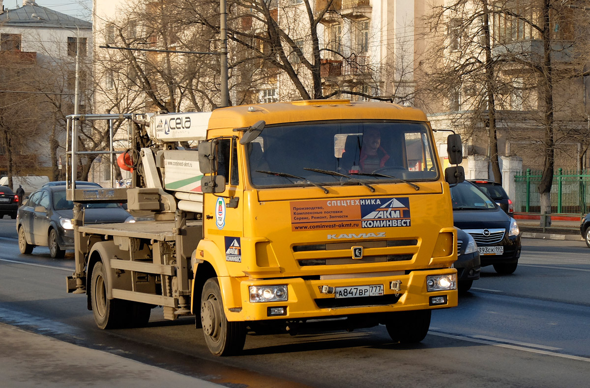 Москва, № А 847 ВР 777 — КамАЗ-4308-C4(25)