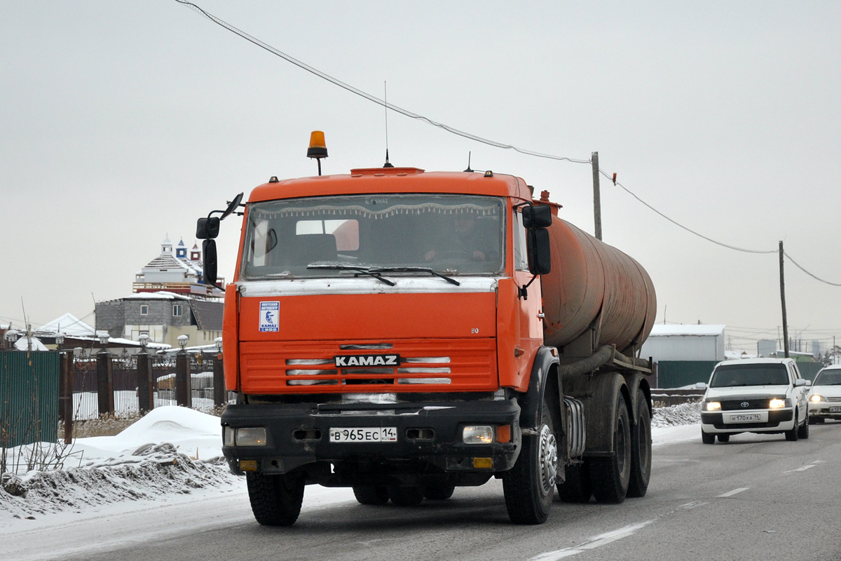 Саха (Якутия), № В 965 ЕС 14 — КамАЗ-65115-62