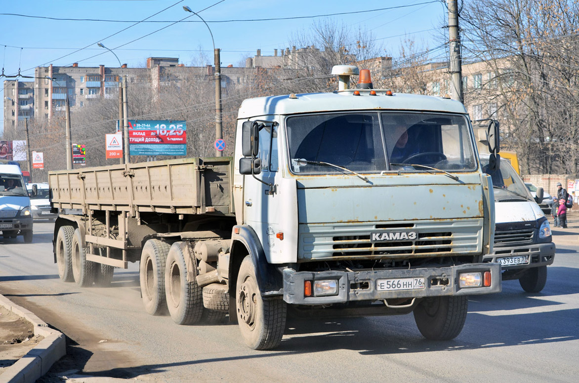 Ярославская область, № Е 566 НН 76 — КамАЗ-54115-13 [54115N]
