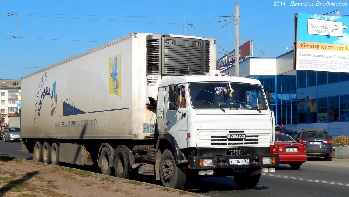 Ростовская область, № Х 170 ОТ 161 — КамАЗ-54115-15 [54115R]