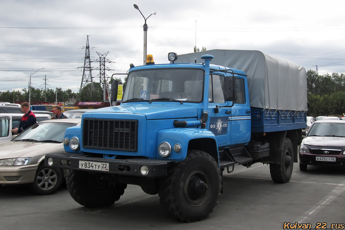 Алтайский край, № У 834 ТУ 22 — ГАЗ-33081 «Садко»