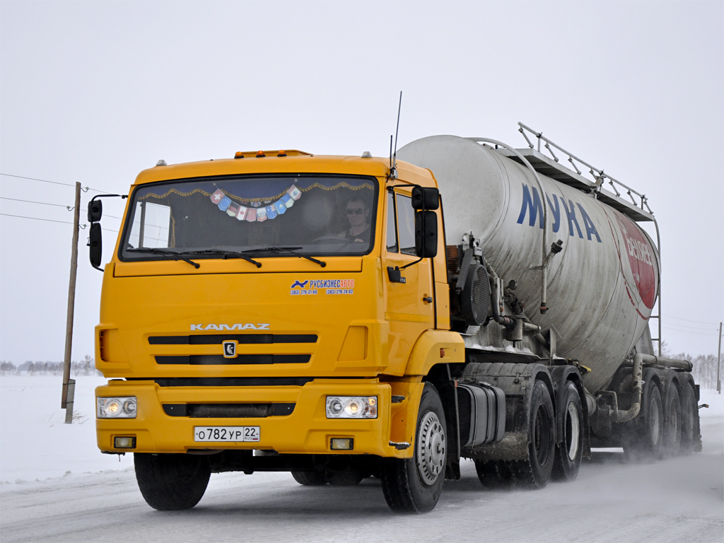 Алтайский край, № О 782 УР 22 — КамАЗ-65116-N3(78)