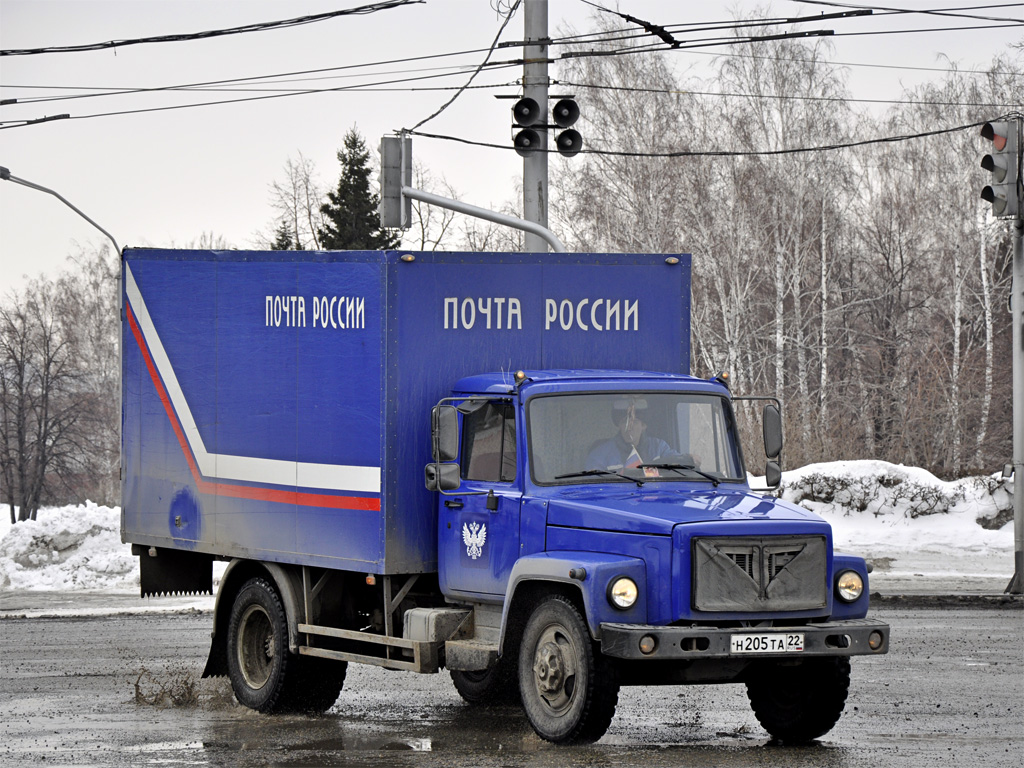 Алтайский край, № Н 205 ТА 22 — ГАЗ-3309