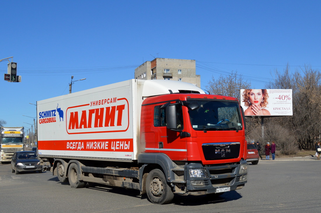 Нижегородская область, № Н 187 ОМ 37 — MAN TGS 26.350