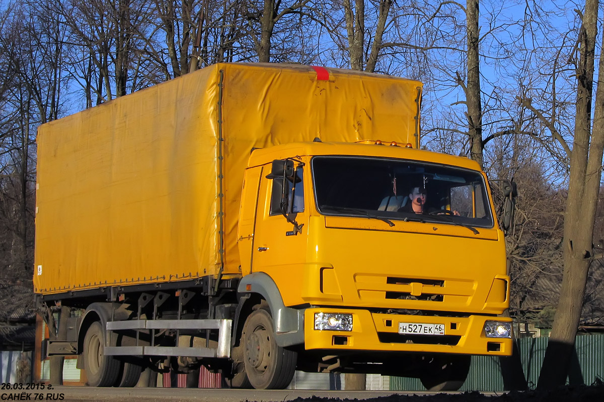 Курская область, № Н 527 ЕК 46 — КамАЗ-4308-A3(96)