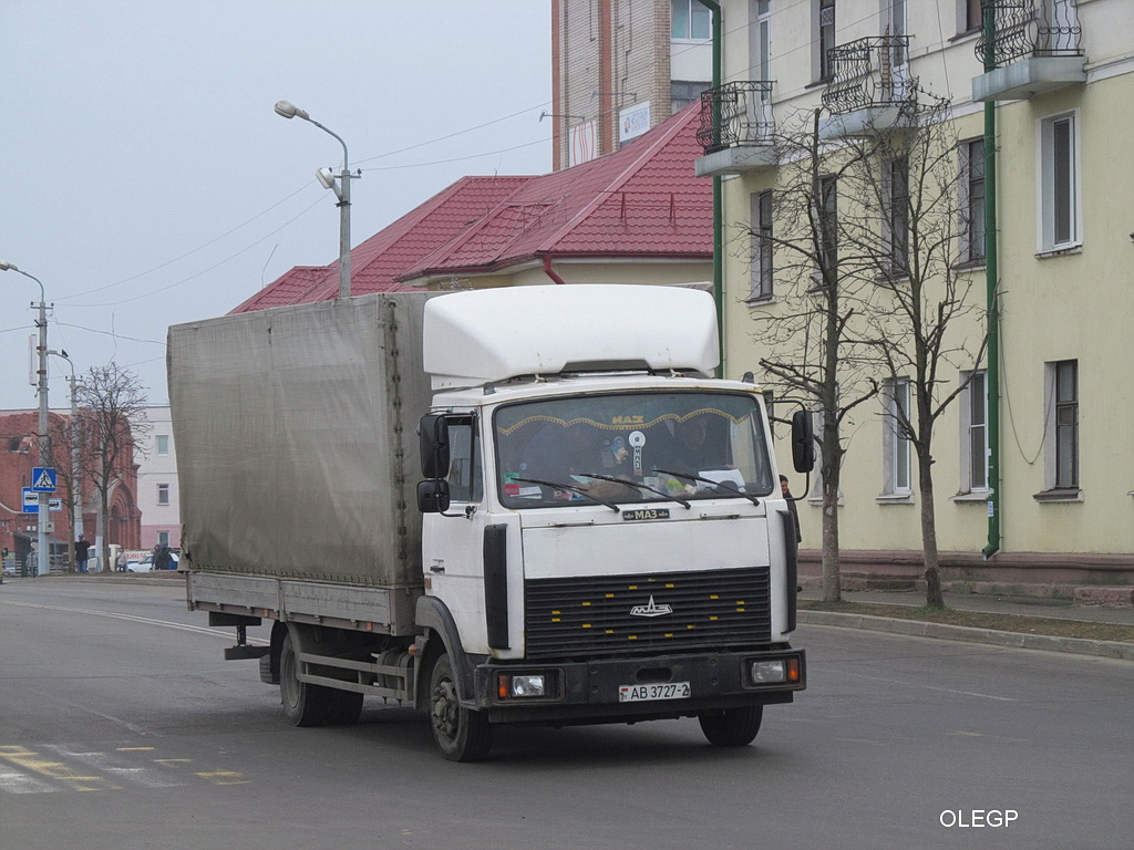Витебская область, № АВ 3727-2 — МАЗ-437043