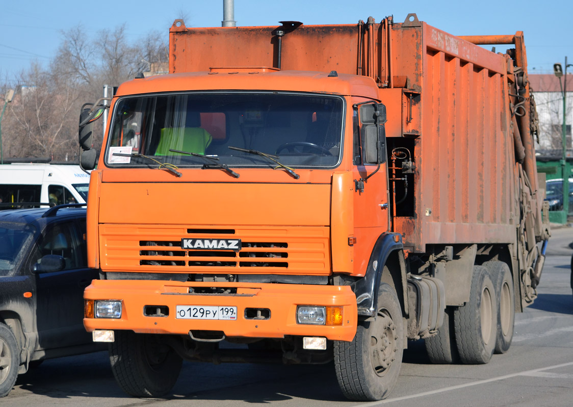 Москва, № О 129 РУ 199 — КамАЗ-65115-D3(97)