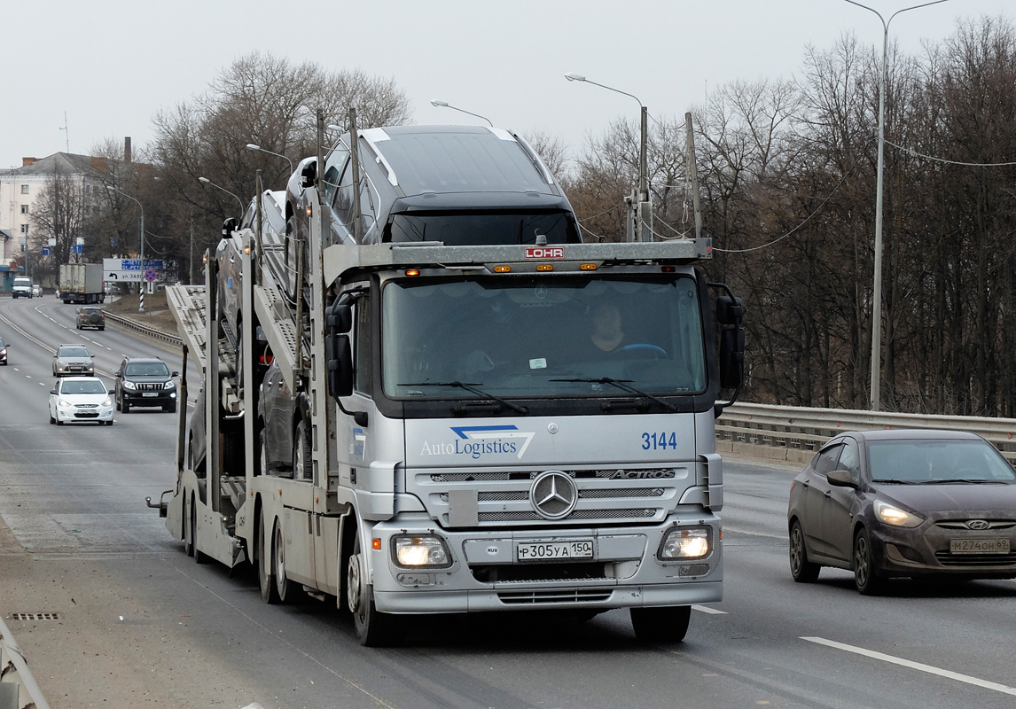 Московская область, № 3144 — Mercedes-Benz Actros ('2003) 1836